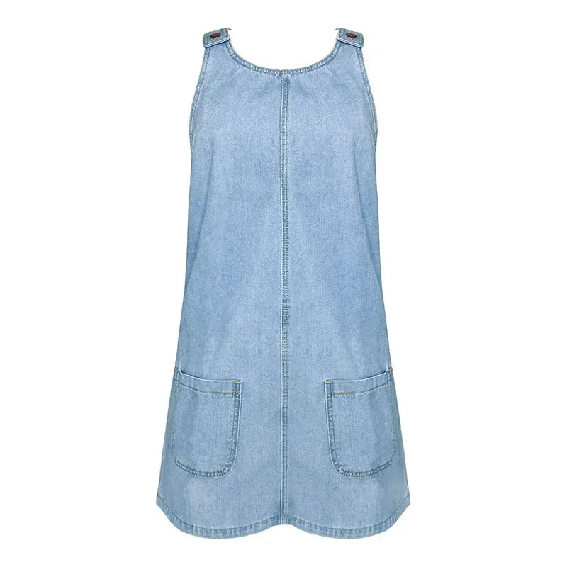 VIVILY | Praktisches und Leichtes Denim Sommerkleid