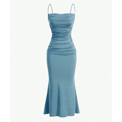 VIVILY | Drapiertes Maxikleid