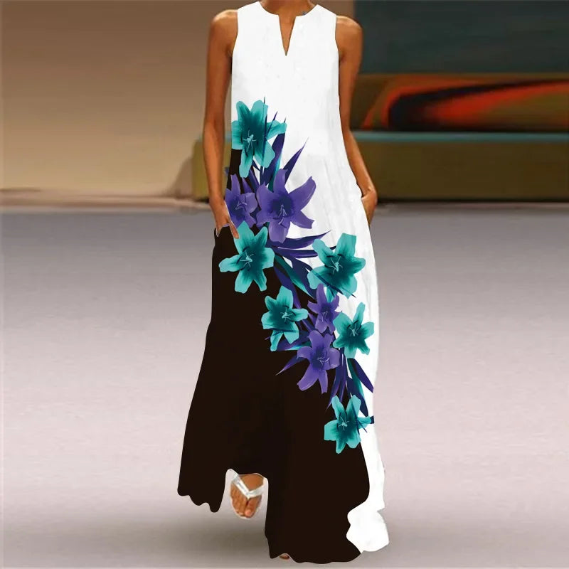Annalena™ | A-Linienkleid Butterfly Bloom