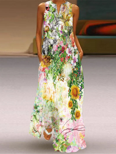 Annalena™ | A-Linienkleid Butterfly Bloom