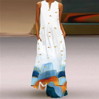Annalena™ | A-Linienkleid Butterfly Bloom