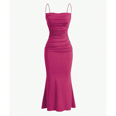 VIVILY | Drapiertes Maxikleid