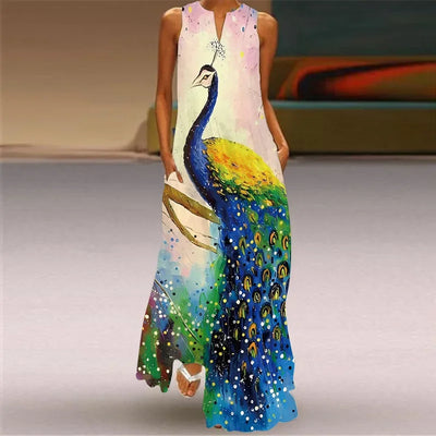 Annalena™ | A-Linienkleid Butterfly Bloom