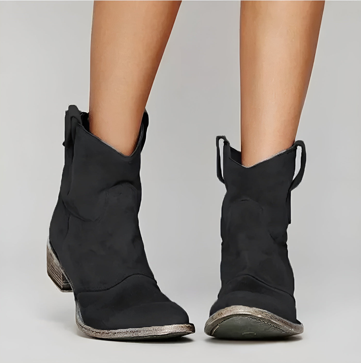 VIVILY | Boho-Wildleder-Stiefeletten