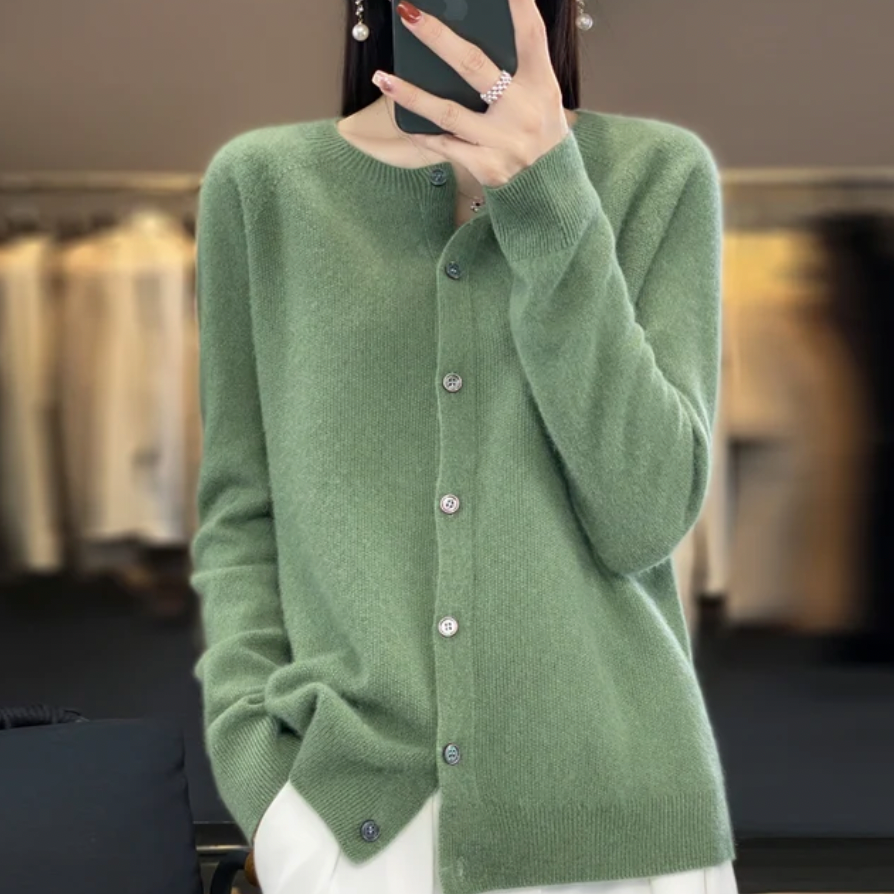 VIVILY | Elegante Strickjacke
