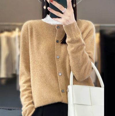 VIVILY | Elegante Strickjacke