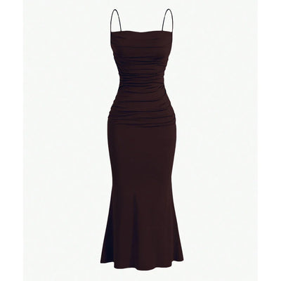 VIVILY | Drapiertes Maxikleid