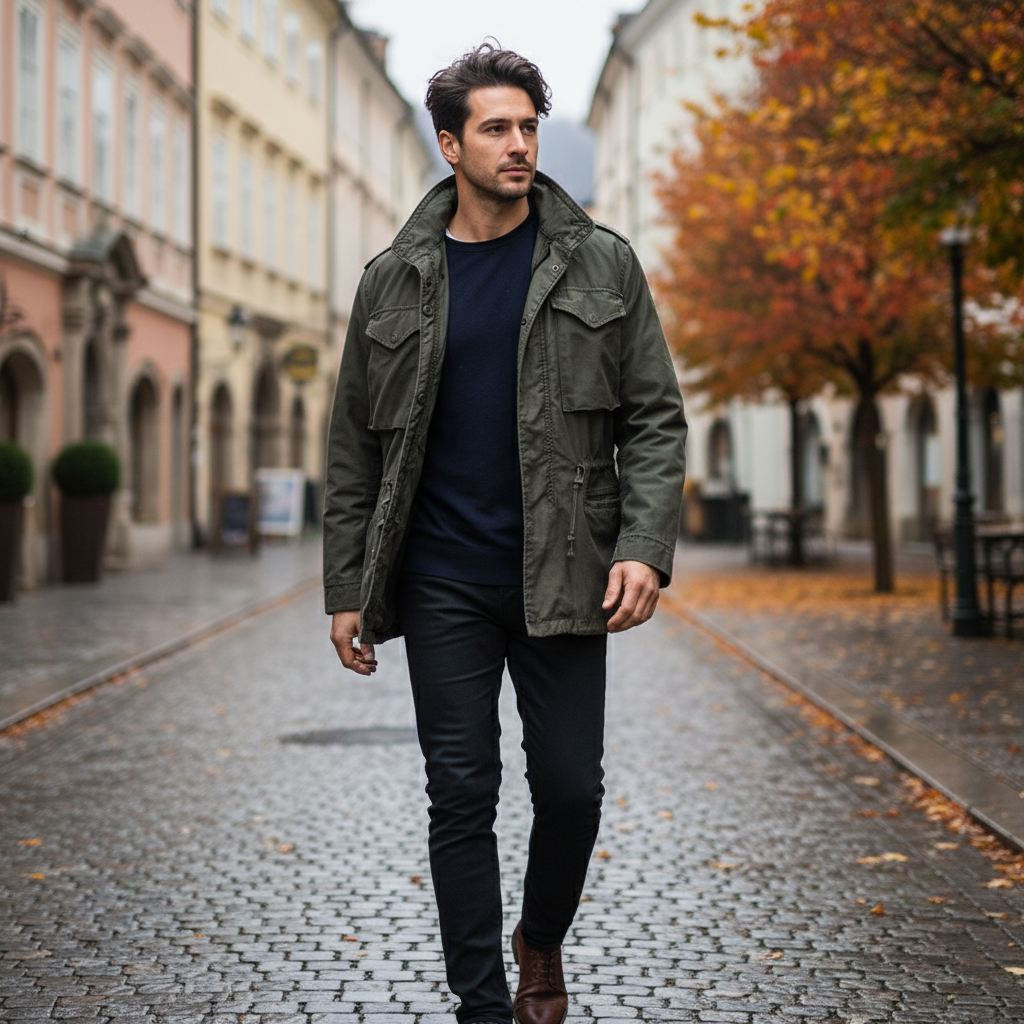 Vivily | Herren Fleecejacke im modernen Design