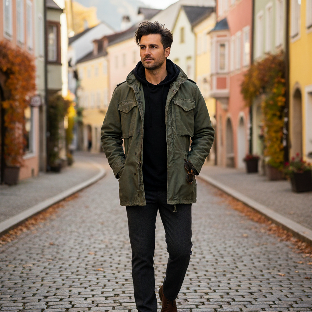 Vivily | Herren Fleecejacke im modernen Design