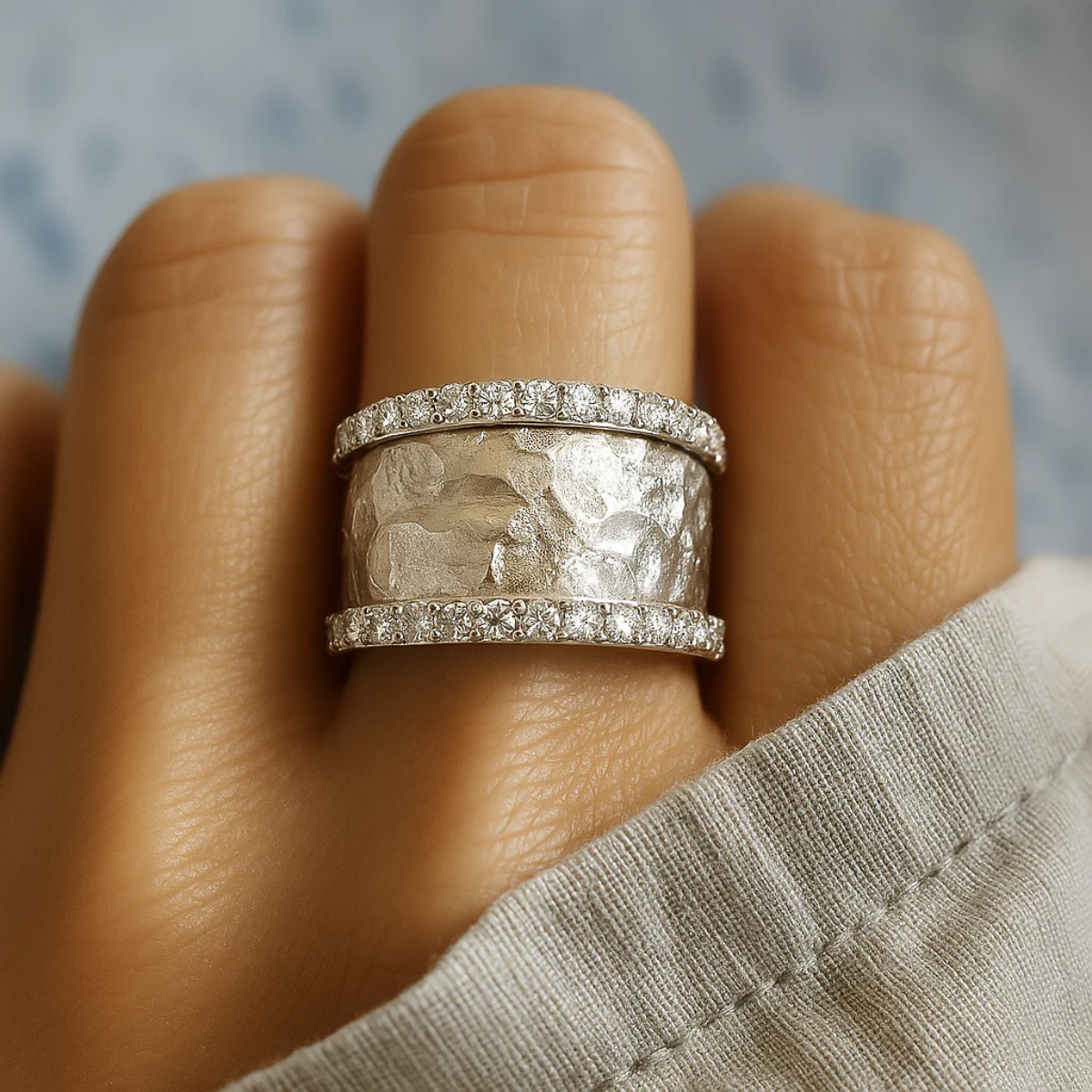 VIVILY | VINTAGE SILBERNER ZIRKONIA RING