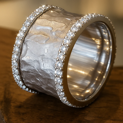 VIVILY | VINTAGE SILBERNER ZIRKONIA RING