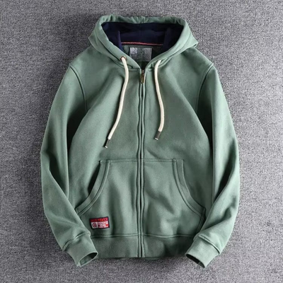 VIVILY | Bequemer Zipper-Hoodie