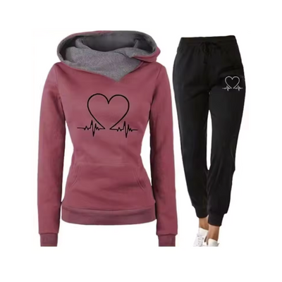 VIVILY | Zweiteiliges Set mit Hoodie und Jogginghose