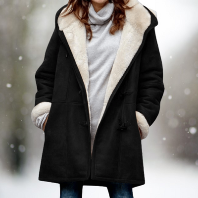 VIVILY | Warme Wildleder-Fleece Herbstjacke