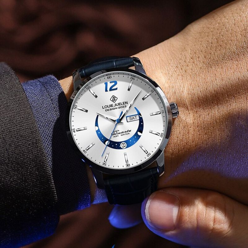 VIVILY | Elegante Luminöse Mondphasen-Uhr™