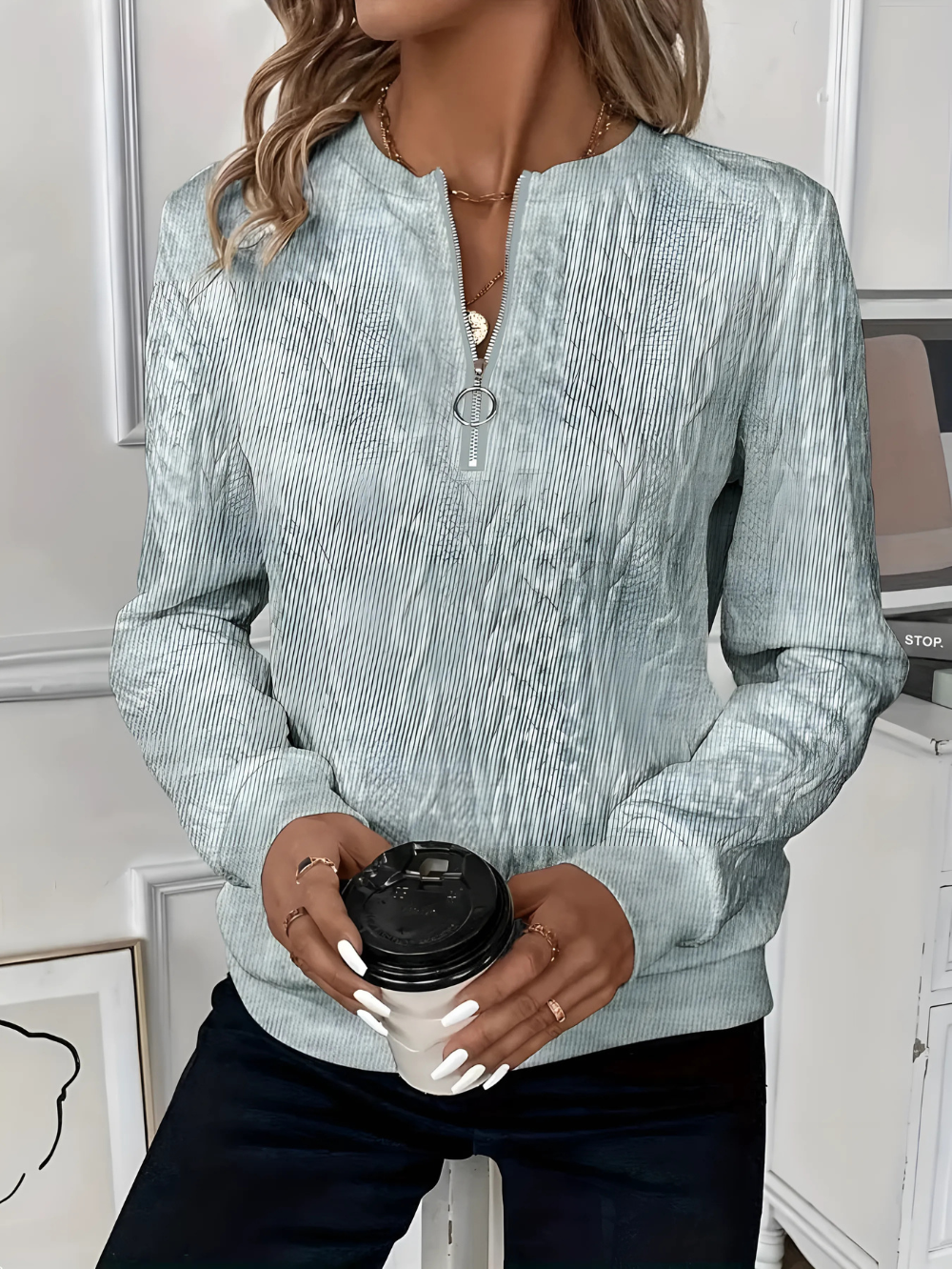 VIVILY | Stilvoller Pullover aus feiner Strickware
