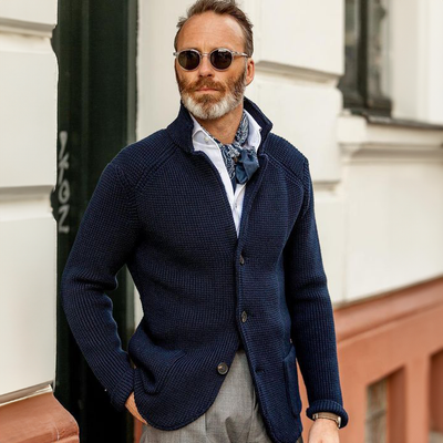VIVILY | Cardigan mit modernem Schnitt