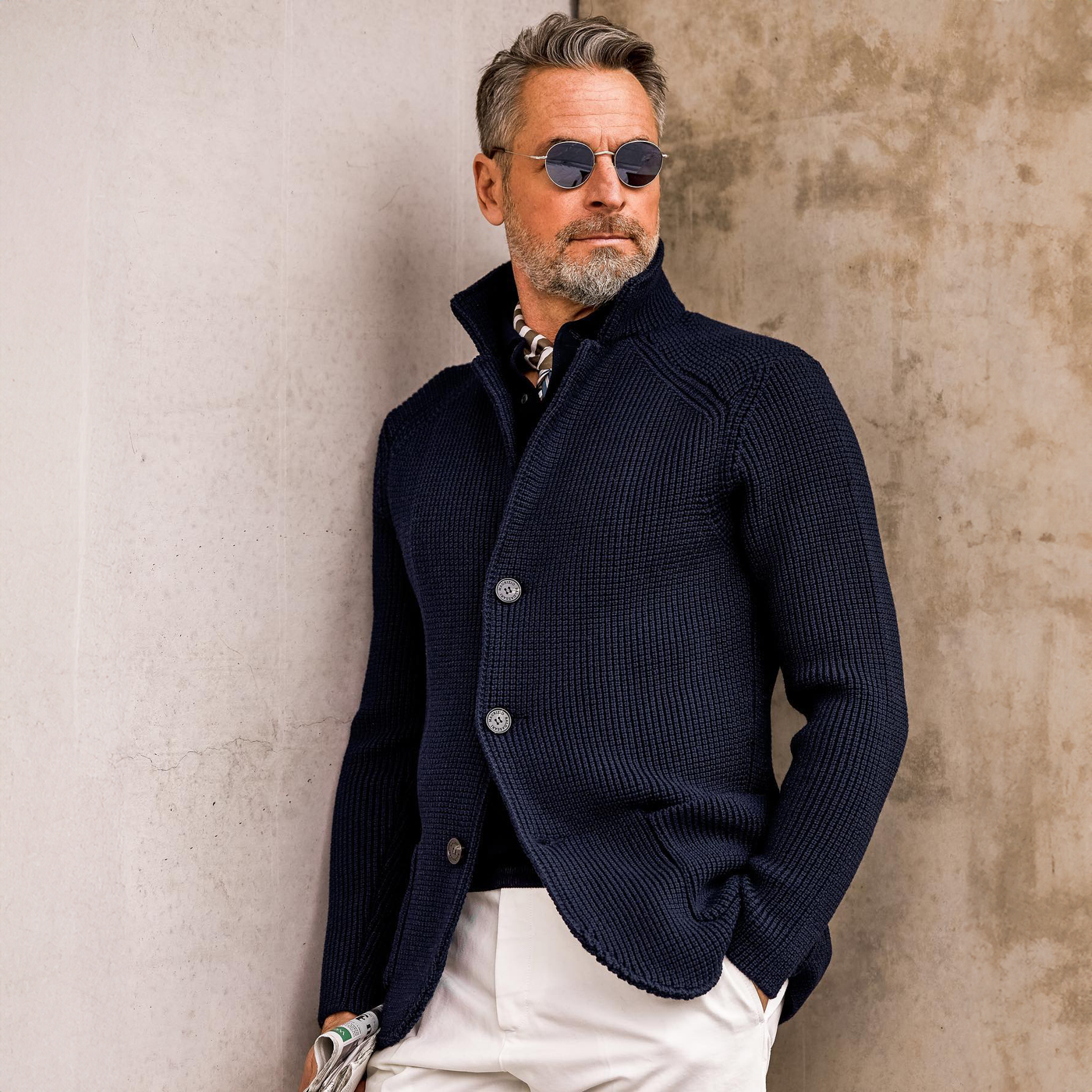 VIVILY | Cardigan mit modernem Schnitt