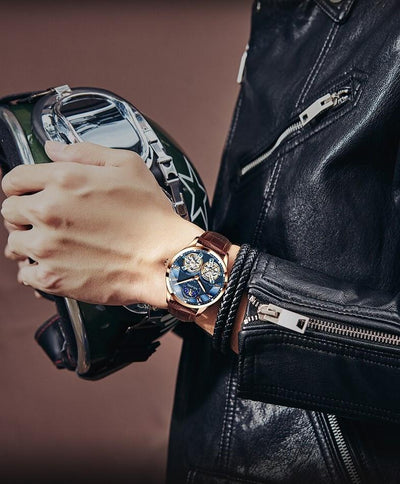 VIVILY | Tourbillon Design™ Mechanische Geschäfts-Uhr™