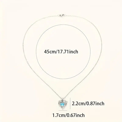 VIVILY | Collier der Zwillings-Oceanherzen