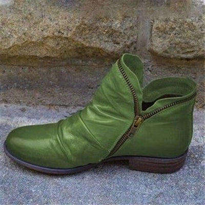 VIVILY | Elegante Stiefeletten mit Reißverschluss
