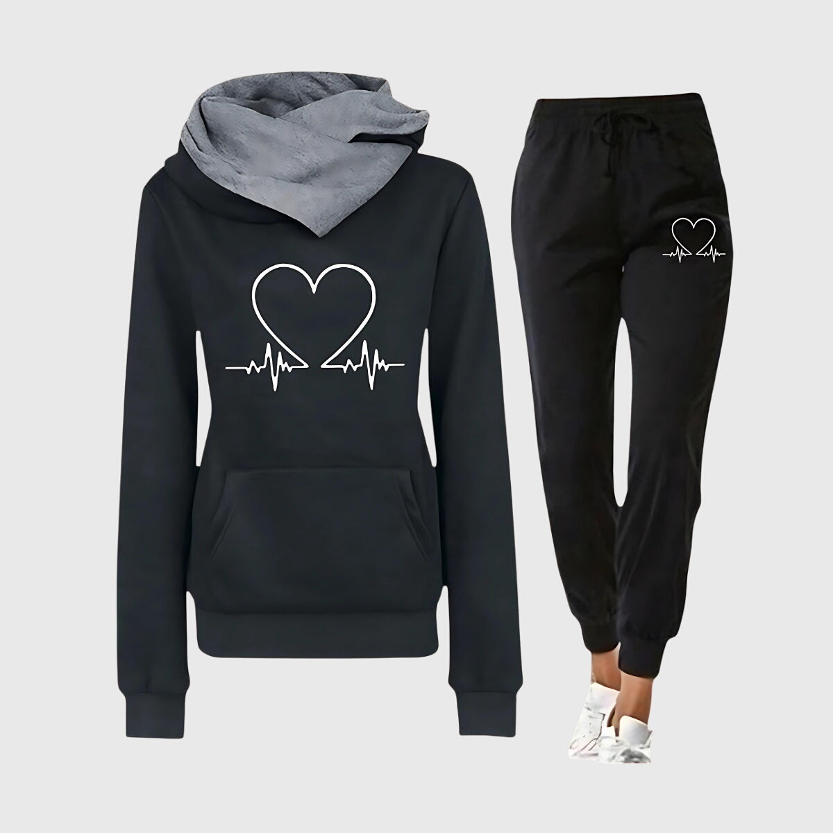 VIVILY | Zweiteiliges Set mit Hoodie und Jogginghose
