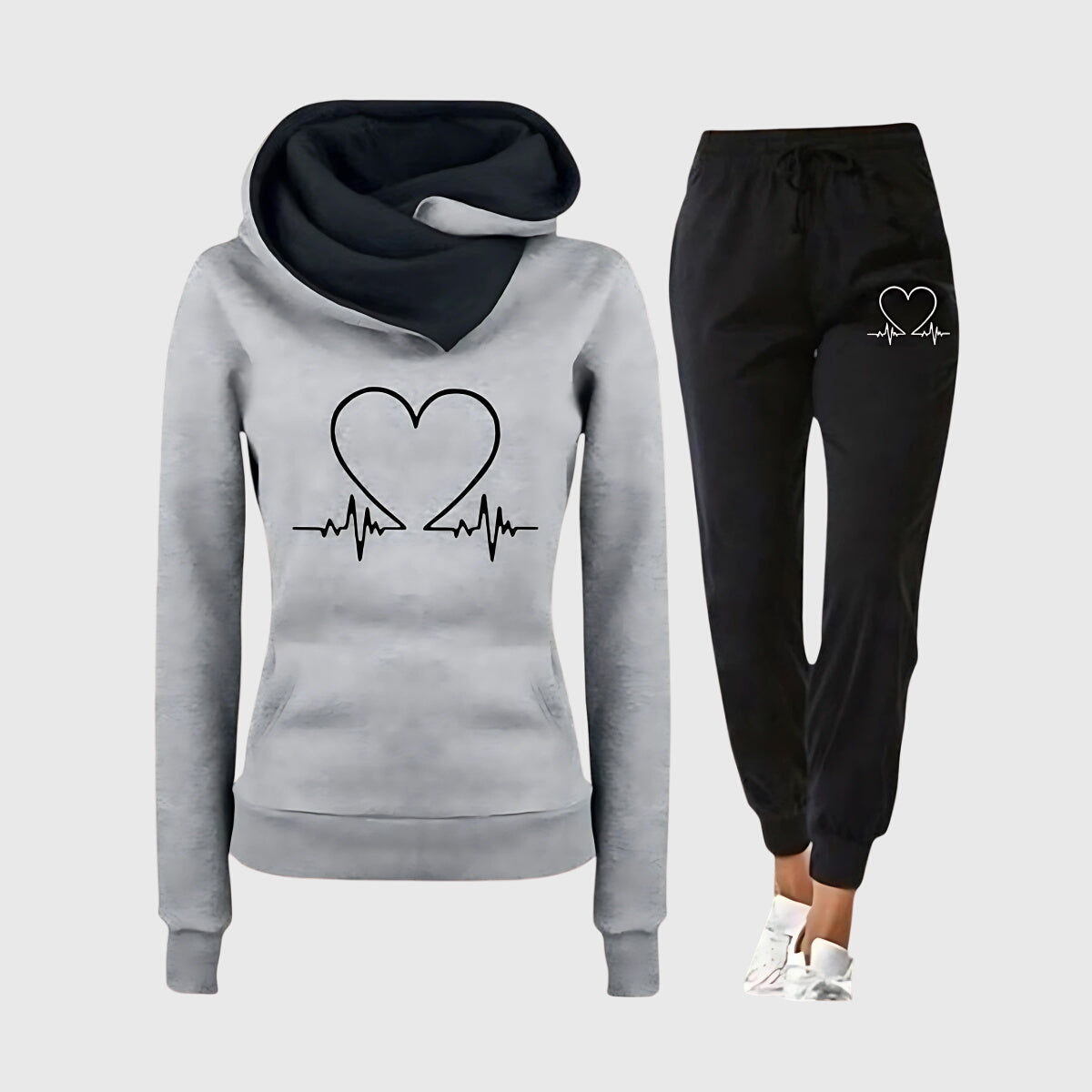 VIVILY | Zweiteiliges Set mit Hoodie und Jogginghose