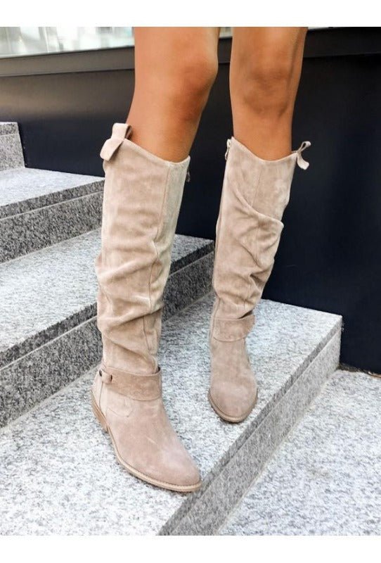Allison™ | Elegante Leder-Stiefel mit Komfort+ (Neue Kollektion)