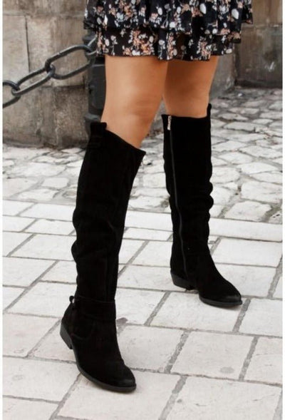 Allison™ | Elegante Leder-Stiefel mit Komfort+ (Neue Kollektion)