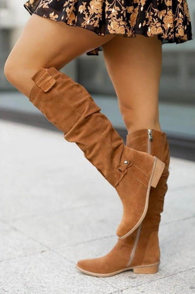 Allison™ | Elegante Leder-Stiefel mit Komfort+ (Neue Kollektion)