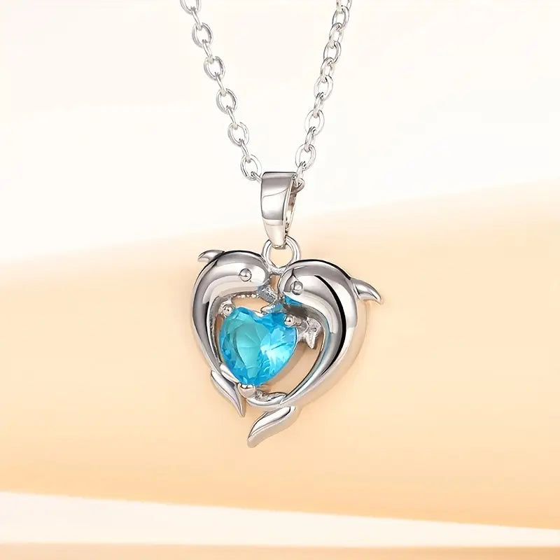 VIVILY | Collier der Zwillings-Oceanherzen