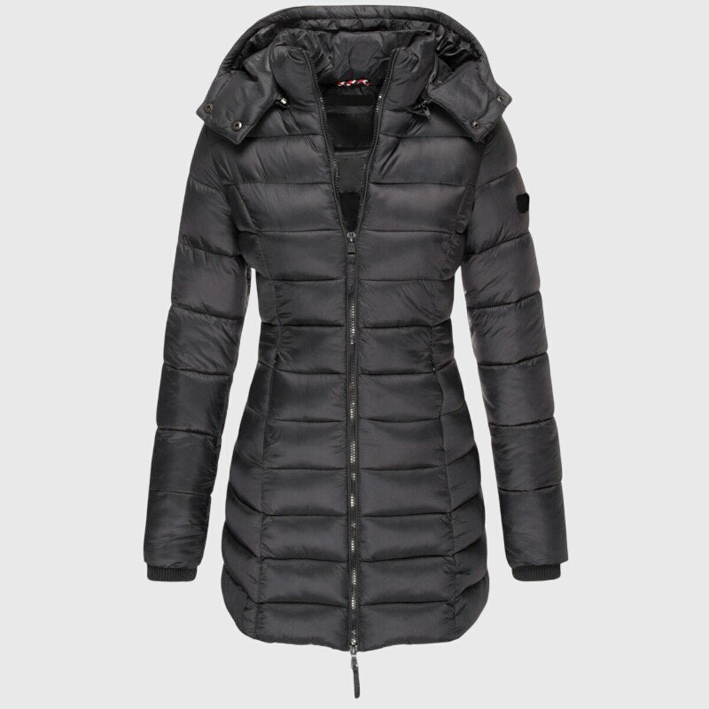 VIVILY | Lange Daunenjacke
