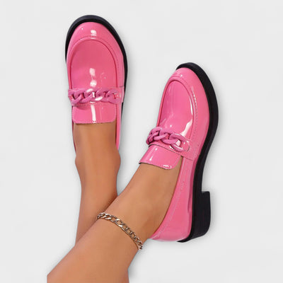 Anneliese – Runde Form, Casual Mokassins