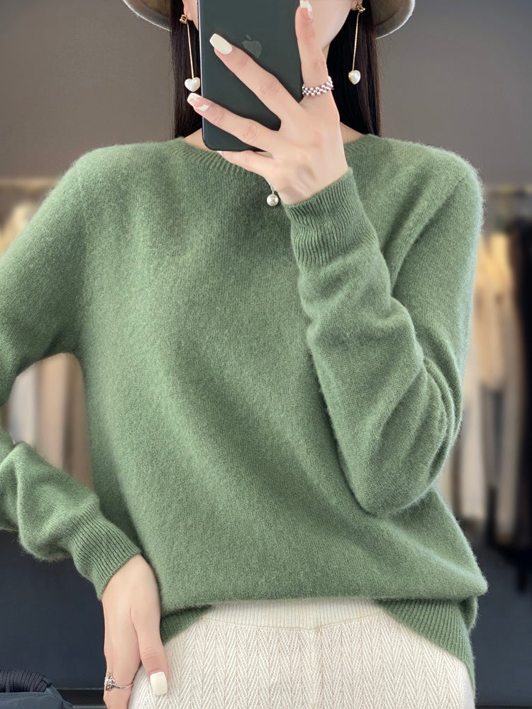 VIVILY | Stylischer Baumwollpullover