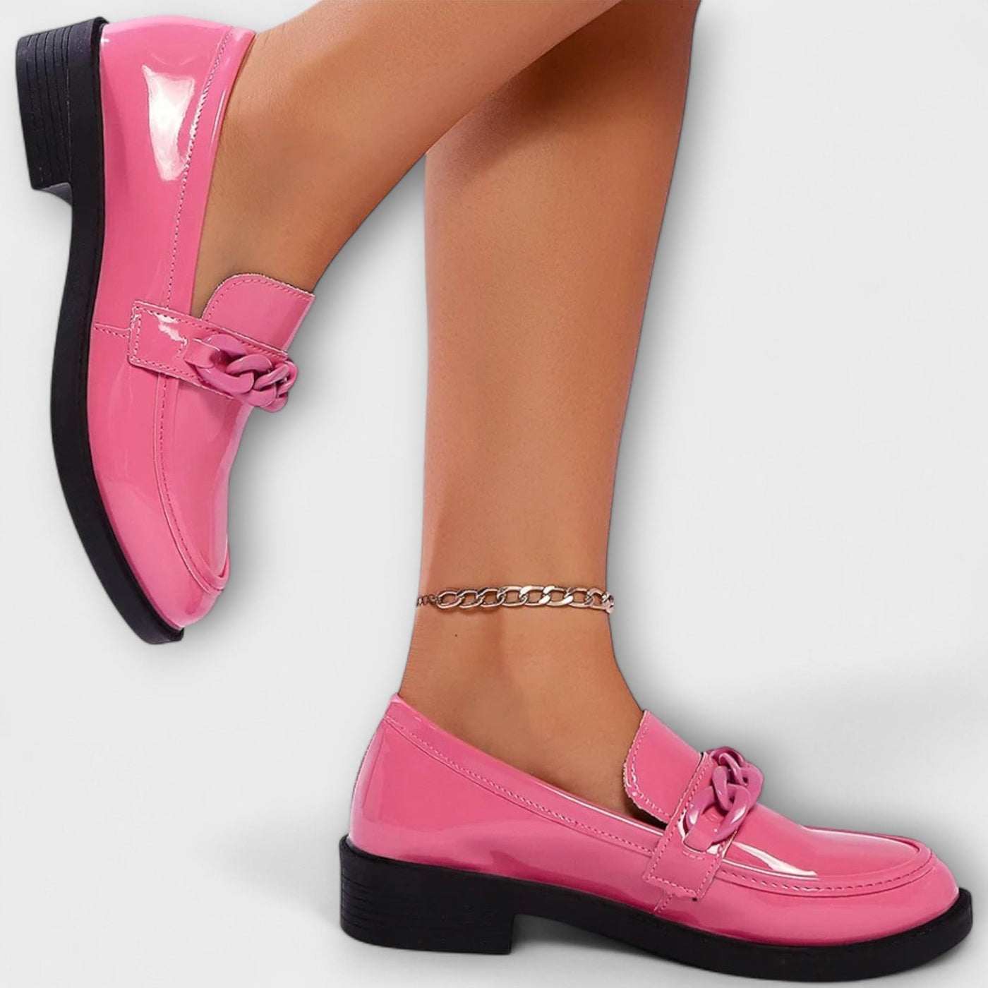 Anneliese – Runde Form, Casual Mokassins