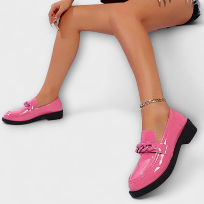 Anneliese – Runde Form, Casual Mokassins