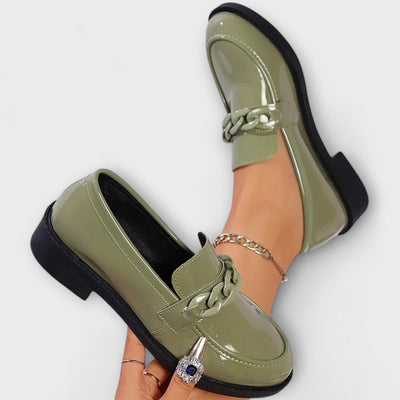 Anneliese – Runde Form, Casual Mokassins