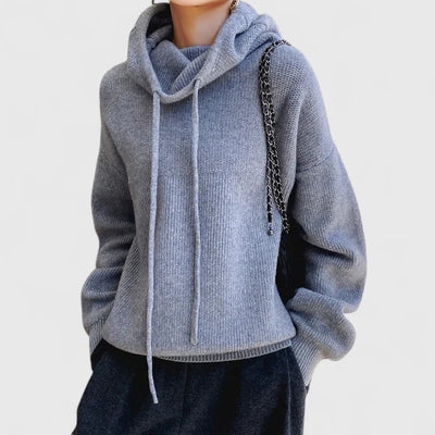 VIVILY | Stilvoller Strick-Hoodie