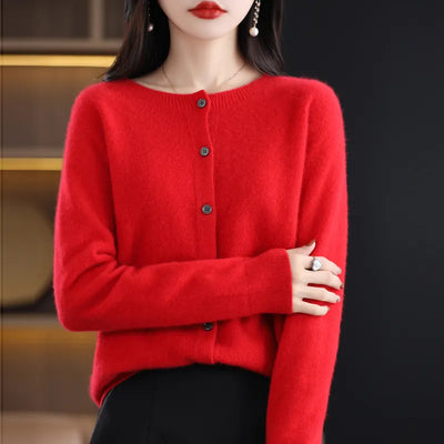 VIVILY | Elegante Strickjacke