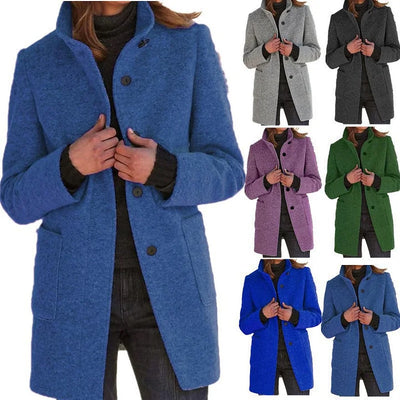 VIVILY | Stilvoller Windbreaker-Mantel