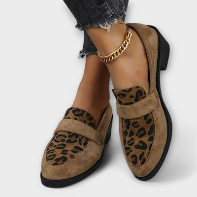 VIVILY | Elegante Schuhe mit Leopardenmuster
