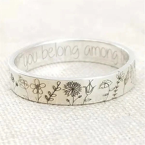 Eleganter Silberring