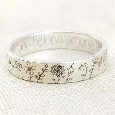 Eleganter Silberring