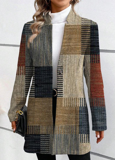 VIVILY | Eleganter gemusterter Blazer