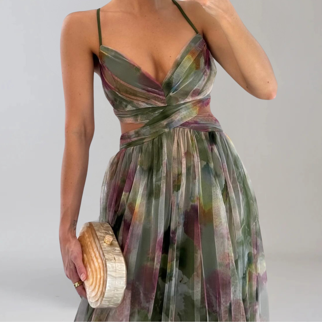 Brunhilde™ | Leichtes Kleid mit Blumenmuster