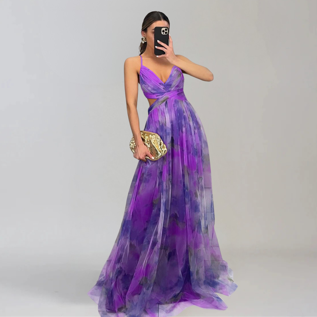 Brunhilde™ | Leichtes Kleid mit Blumenmuster