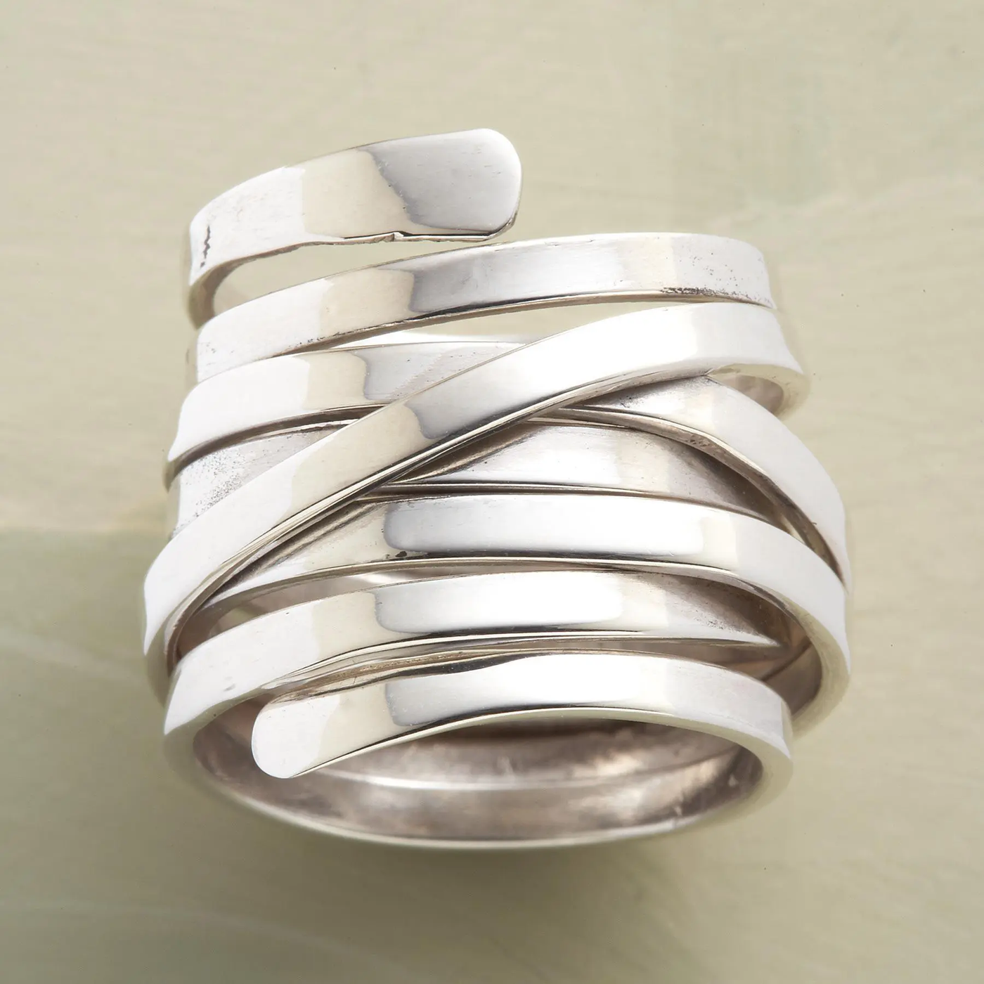 VIVILY | Vintage Dicke Schicht Silberring