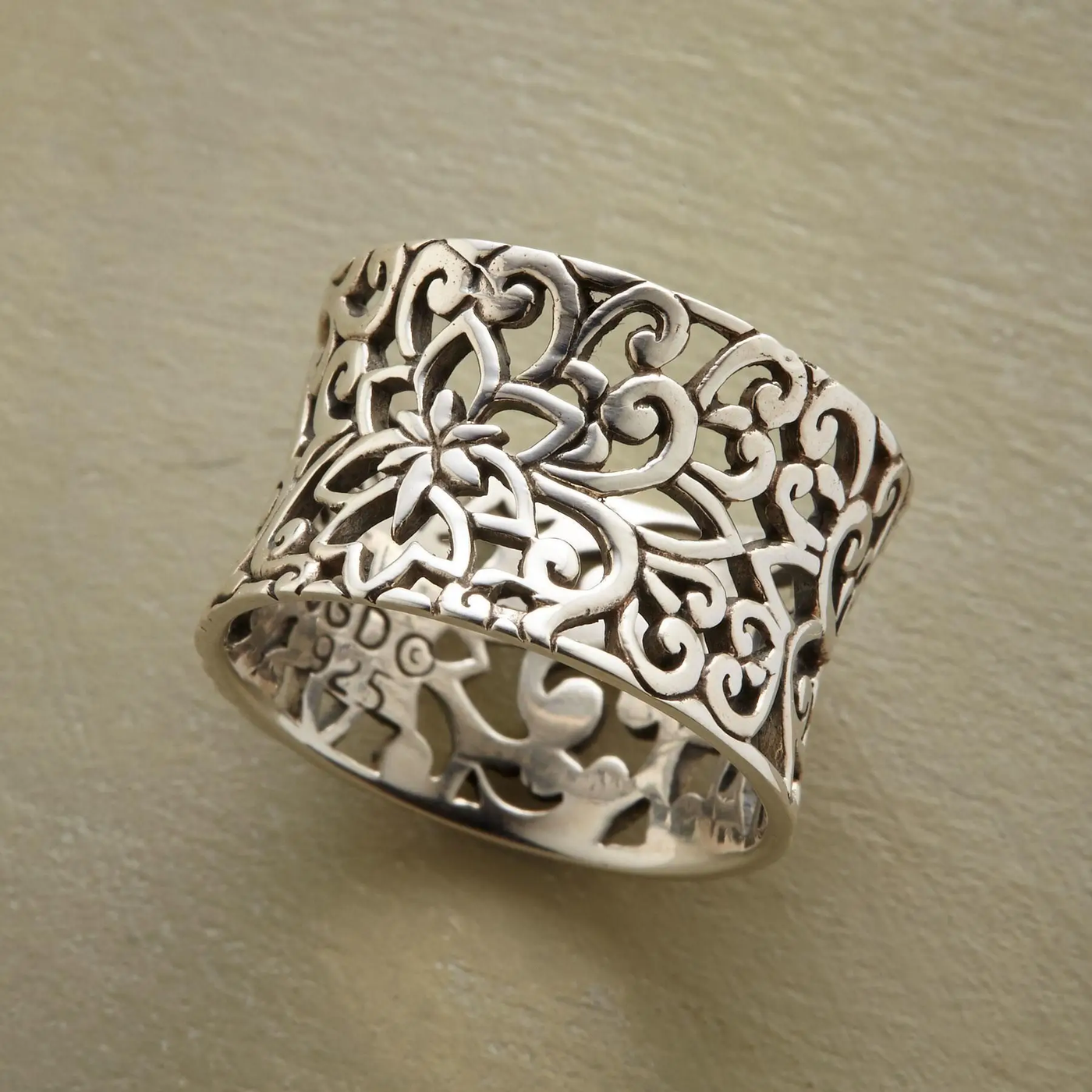 VIVILY | Vintage Silber Hohlring