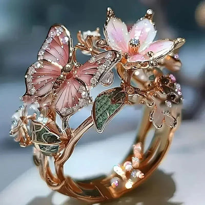 VIVILY | Strahlender Schmetterling Zirkonia Ring