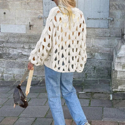 VIVILY | Lässiger Strickpullover